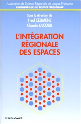 Couverture du produit · L'intégration régionale des espaces