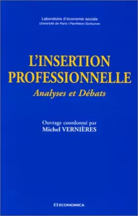 Couverture du produit · L'insertion professionnelle