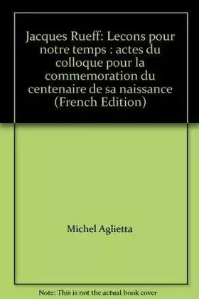 Couverture du produit · Jacques Rueff