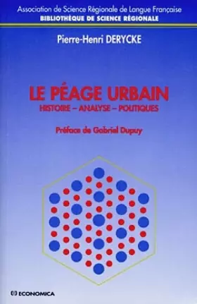 Couverture du produit · Le péage urbain