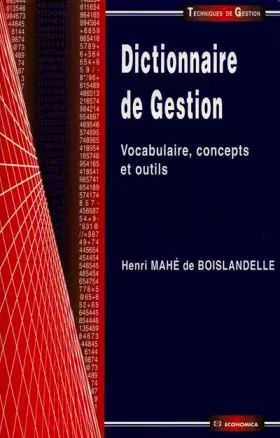 Couverture du produit · Dictionnaire de gestion