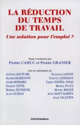 Couverture du produit · La réduction du temps de travail