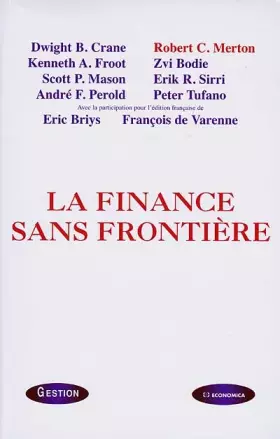 Couverture du produit · La finance sans frontière