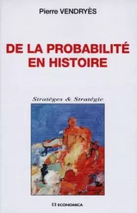 Couverture du produit · De la probabilité en histoire