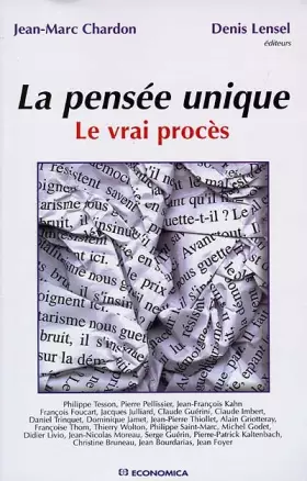 Couverture du produit · La pensée unique