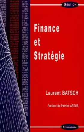 Couverture du produit · Finance et Stratégie