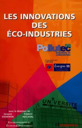 Couverture du produit · Les innovations des éco-industries