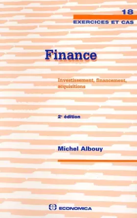 Couverture du produit · Finance