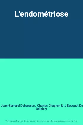 Couverture du produit · L'endométriose