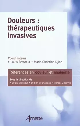 Couverture du produit · Douleurs: thérapeutiques invasives