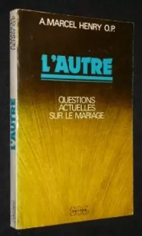 Couverture du produit · L'Autre