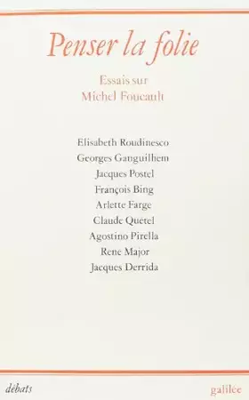 Couverture du produit · Penser la folie (0000)