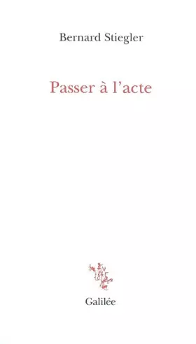 Couverture du produit · Passer à l'acte