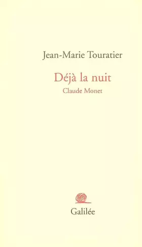 Couverture du produit · Déjà la nuit Claude Monet (0000)