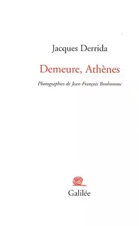 Couverture du produit · Demeure, Athènes