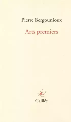 Couverture du produit · Arts premiers