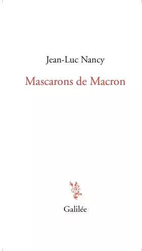 Couverture du produit · Mascarons de macron