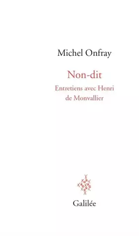 Couverture du produit · Non-dit