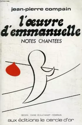 Couverture du produit · L'Oeuvre d'Emmanuelle : Notes chantées