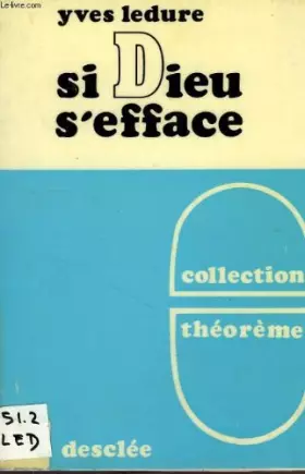 Couverture du produit · Si Dieu s'efface