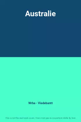 Couverture du produit · Australie