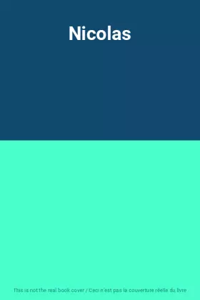 Couverture du produit · Nicolas