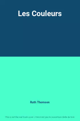 Couverture du produit · Les Couleurs