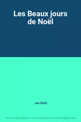 Couverture du produit · Les Beaux jours de Noël