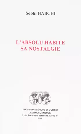 Couverture du produit · Absolu