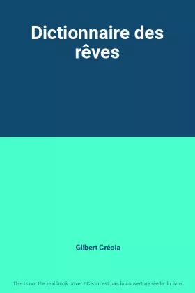 Couverture du produit · Dictionnaire des rêves