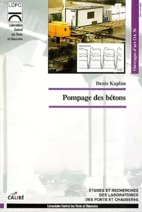 Couverture du produit · Pompage des bétons
