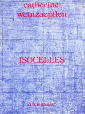 Couverture du produit · Isocelles