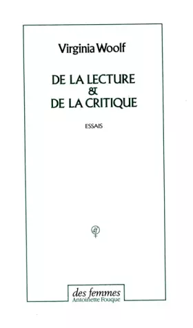 Couverture du produit · De la lecture & De la critique