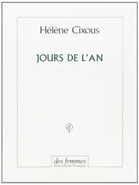 Couverture du produit · Jours de l'an