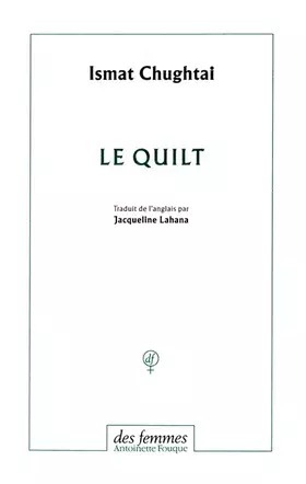 Couverture du produit · Le quilt et autres nouvelles