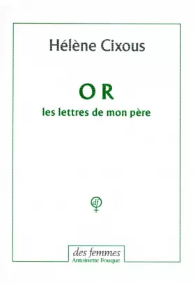 Couverture du produit · OR, les lettres de mon père