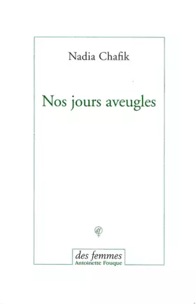 Couverture du produit · Nos jours aveugles