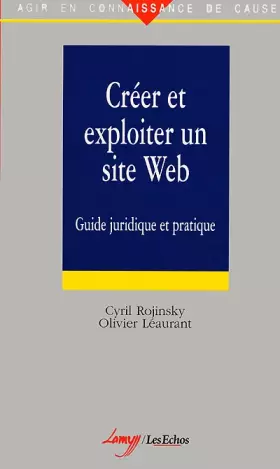 Couverture du produit · Créer et exploiter son site web
