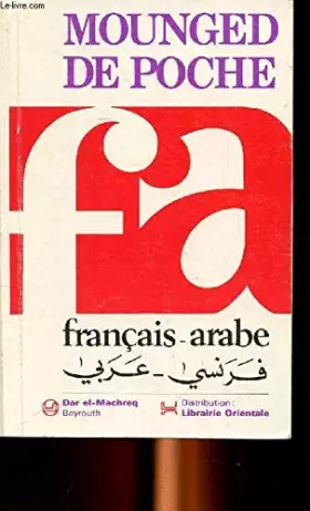 Couverture du produit · Mounged De Poche Francais-Arabe