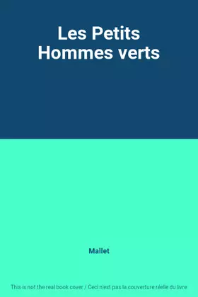 Couverture du produit · Les Petits Hommes verts