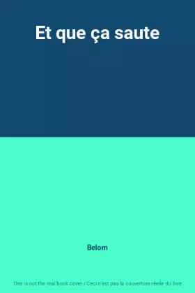Couverture du produit · Et que ça saute