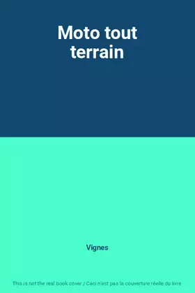 Couverture du produit · Moto tout terrain