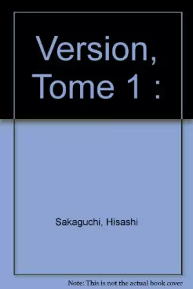 Couverture du produit · Version, tome 1