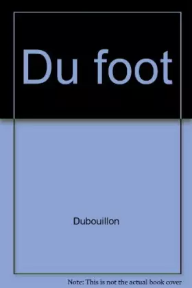 Couverture du produit · Du foot