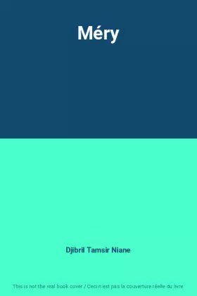 Couverture du produit · Méry