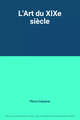 Couverture du produit · L'Art du XIXe siècle