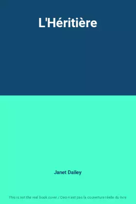 Couverture du produit · L'Héritière