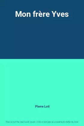 Couverture du produit · Mon frère Yves