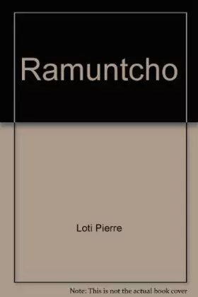 Couverture du produit · Ramuntcho