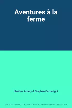 Couverture du produit · Aventures à la ferme